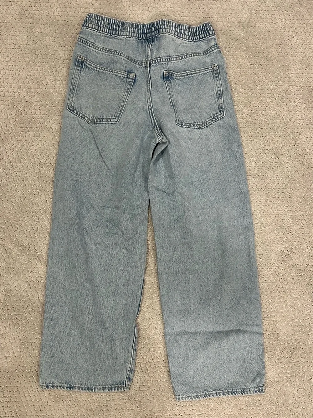 Gap Kids Elastic Waist Blue Denim Jeans - Pack XL